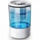 Zelaax Humidifiers 4.5L Cool Mist Humidifier, Humidity Setting with Adjustable Mist, Quiet Ultrasonic Humidifier with Timer Automatic Shut-Off and Night Light, 360°Nozzle for bedroom, baby room, home, office