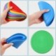 Keecao Children's Frisbee, Outdoor Lawn Toys.6 Colors 7 inches in Diameter Soft Silica Gel Frisbee, Kindergarten Teaching, Environmental Protection, Durable.