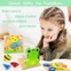 Zhaitio Wooden Puzzles Toddler Toys Gifts for 1 2 3 Year Old Boys Girls, 6 Pack Animal Jigsaw Puzzles Montessori Toys, Learning Educational Christmas Birthday Gifts for Girls Boys Ages 1-3