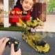 Remote Control Car Transforming Robot, Wovzi Transform Car Robot with One Button Transformation and 360 Degree Rotating Drifting, RC Cars Robot Toys for Kids Boys and Girls