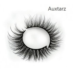 Auxtarz 3 Pairs False Eyelashes Synthetic Fiber Material| 3D Mink Lashes| Cat Eyes Look| Reusable| 100% Handmade & Cruelty-Free|