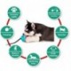 Toolce Suction Cup Dog Toy Pet, Aggressive Chewers Dog Chew Rope Bell Toys for Tug of War Molar Training