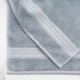 MAJJAKJH 100% Cotton 4 Piece Bath Towels | Flax Brown | Stripe Textured | Supersoft & Durable | Highly Absorbent & Quick Dry | Ideal for Everyday Use | Machine Washable