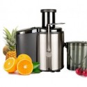 RASETSU Electric Juice Extractor, Easy Clean Juicer Machines with Wide Mouth, 800W Stainless Steel Centrifugal Juicer with Juice Container, Blender for Fruit Vegetable, Anti-drip, Black