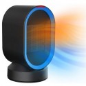 Gokano Small Space Heater Oscillating Heater, Fast Heating Ceramic Desk Heater With Overheat Protection,Tip-Over Protection For Office