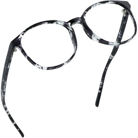 KAMANER Blue Light Blocking Glasses, Anti Eyestrain, Computer Reading Glasses, Gaming Glasses, TV Glasses for Women Men, Anti Glare (Gray, No Magnification)