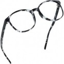 KAMANER Blue Light Blocking Glasses, Anti Eyestrain, Computer Reading Glasses, Gaming Glasses, TV Glasses for Women Men, Anti Glare (Gray, No Magnification)