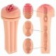 JAELEVEN Pocket Pussy,Male Masturbators Cup Adult Sex Toys Realistic Textured Pocket Vagina Pussy Man Masturbation (Blackness)