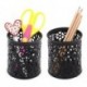 CPPZDP 2 Pack Pen Holder Mesh Pencil Holder for Desk Office Pen Organizer,Black