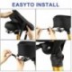 Bueuo Large Soft Bike Seat Cover, Wide Gel Soft Pad Exercise Bike Seat Cushion, Wide Foam bicycle Seat Cushion, Fits Cruiser, Stationary Bikes, Outdoor Indoor Cycling (With Waterproof Bike Saddle Cover)