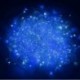 NIXEMITH  500 LED Christmas String Lights Lamp for Wedding Party Fairy Decoration 100 Meters (328feet) 8 Modes Memory Function 29V (Blue and White)