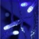 NIXEMITH  500 LED Christmas String Lights Lamp for Wedding Party Fairy Decoration 100 Meters (328feet) 8 Modes Memory Function 29V (Blue and White)