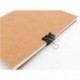 AUBOBUAO Binder Clips Paper Clamps Stationery folder Assorted Sizes 100 Count (Black)
