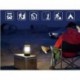ldeguk  Rechargeable Camping Lantern Flashlight, LED with 6 Modes, 3600mAh Power Bank, IPX4 Waterproof, Two Way Hook, Portable with USB Cable for Emergency