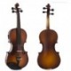 Tecman Ebony Fitted Acoustic/Electric Violin in Antique Varnish (Full Size)