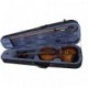Tecman Ebony Fitted Acoustic/Electric Violin in Antique Varnish (Full Size)