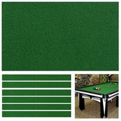 OZVE  Billiard Cloth Pool Table Felt with 6 Cloth Strips for 7 Foot Table Fast Pre-Cut Rails