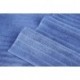 OZOP Luxury Bath Towel Set - Soft and Thick Oversized Ribbed Bathroom Towels Made with 100%  Cotton (Blue, 27x54 Bath Towels)