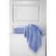 OZOP Luxury Bath Towel Set - Soft and Thick Oversized Ribbed Bathroom Towels Made with 100%  Cotton (Blue, 27x54 Bath Towels)
