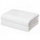 OWZTO Quick-Dry, Luxurious, Soft, 100% Cotton Towels, White - Set of 2 Bath Towels