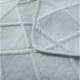 OWNVOUGE Solid Seafoam Blue Green Soothing Pastel Soft Cotton Geometric Diamond Stitch Pattern Lightweight Quilted Bedspread 2 Piece