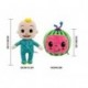 Dsikrysky Cocomelon Toys,Cocomelon JJ Doll,Cocomelon Doll and Melon Plush Stuffed Animal Toys Set,Cocomelon Toys for Kids - A Fun Way to Learn (JJ+Melon)