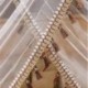 OVGF 4 Corners Lightproof Bed Curtain - LightPink Bed Canopy for Girls - Solid Color Mosquito Net 