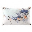 OUWENYUN 100% Natural Silk Pillowcase for Hair and Skin Health, Floral Print,1pc (Standard 20''x26'', pattern7)
