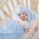 OUPINYINUO Cute Baby Items Newborn Plush Nursery Swaddle Blankets Soft Infant Girls Clothes Light Blue