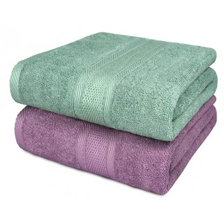 OUMIYRO Bath Towels Luxurious Bamboo Bath Sheet 2 Pack 28x55 Inch Ultra Soft & Highly Absorbent Bathroom Towel