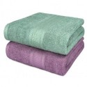 OUMIYRO Bath Towels Luxurious Bamboo Bath Sheet 2 Pack 28x55 Inch Ultra Soft & Highly Absorbent Bathroom Towel