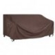 OULEN  Deep Seat Sofa Cover, Patio Sofa Cover, Waterproof Outdoor Furniture Cover, 90 x 38 x 30/19 Inches, Brown 