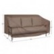 OULEN  Deep Seat Sofa Cover, Patio Sofa Cover, Waterproof Outdoor Furniture Cover, 90 x 38 x 30/19 Inches, Brown 