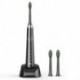 OJEEPSIN Sonic Electric Toothbrush for Adults, USB Rechargeable, 4 Modes with Build in 2 Mins Timer, Whitening Cleaning Soft Bristle, 4 Hours Charge Minimum 30 Days Use, Dentists Recommend, Waterproof Black