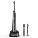 OJEEPSIN Sonic Electric Toothbrush for Adults, USB Rechargeable, 4 Modes with Build in 2 Mins Timer, Whitening Cleaning Soft Bristle, 4 Hours Charge Minimum 30 Days Use, Dentists Recommend, Waterproof Black