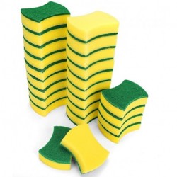 OHSOO Kitchen Cleaning Sponges,24 Pack Eco Non-Scratch for Dish,Scrub Sponges