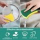 OHSOO Kitchen Cleaning Sponges,24 Pack Eco Non-Scratch for Dish,Scrub Sponges