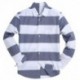 OBTONABC Men's Long Sleeve Regular Fit Casual Sold Colour Dress Shirt