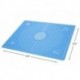 lwzsyap Silicone Baking Mat for Pastry Rolling Dough with Measurements -  BPA Free Non stick and Non Slip Blue Table Sheet Baking Supplies