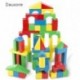 Dauxone 100-Piece Building blocks Wood Blocks Set