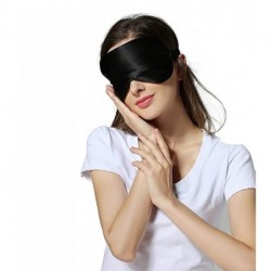 OUNUOFM Silk Sleep Mask & Blindfold, Soft Eye Mask with Adjustable Head Strap, Deep Rest Eye Masks for Sleeping Night Eyeshade
