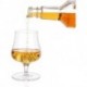 OJINDAXIN - Brandy Whiskey Crystal Wine Glasses , Set of 2 - Handcrafted - Lead-Free Crystal Glass - For Cognac Bourbon Spirits Drinks - 9.5-ounce