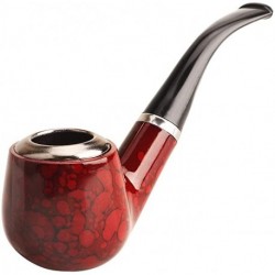Moukel Captain Tobacco Pipe Red Smoking Pipe
