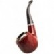 Moukel Captain Tobacco Pipe Red Smoking Pipe