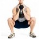 Xtarhouse Dumbbells Free Weights Dumbbells Weight Set Rubber Coated cast Iron Hex Black Dumbbell Pair