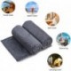 CRAURU Microfiber Bath Towels, Bath Towel 2 Pack(30" x 60"), Oversized, Soft, Super Absorbent and Fast Drying, Multipurpose Use for Sports, Travel, Fitness, Yoga - Grey Diamond Pattern