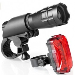 CEUKOZ Bike Light Set - Super Bright LED Lights Best Front and Rear Cycle Lighting