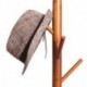 EPGURN Premium Bamboo Coat Rack Tree with 8 Hooks, 3 Adjustable Sizes Free Standing Wooden Coat Rack
