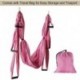 DKNTZO Aerial Yoga Hammock Swing -Wide Flying Yoga Inversion Tool - Antigravity Ceiling Hanging Yoga Sling