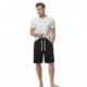 AOUBAS Men's Cotton Shorts Lounge Pajama Shorts Activewear Short with Drawstring